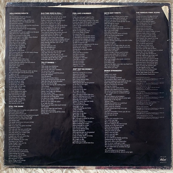 Bob Seger & Silver Bullet Band Stranger in Town Vinyl Record - Picture 4 of 6